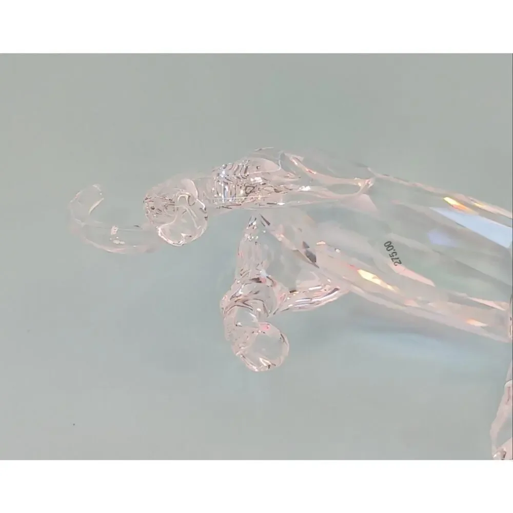 Swarovski Crystal Tiger Figurine 220470 Animal Statue Wildlife Display With Box